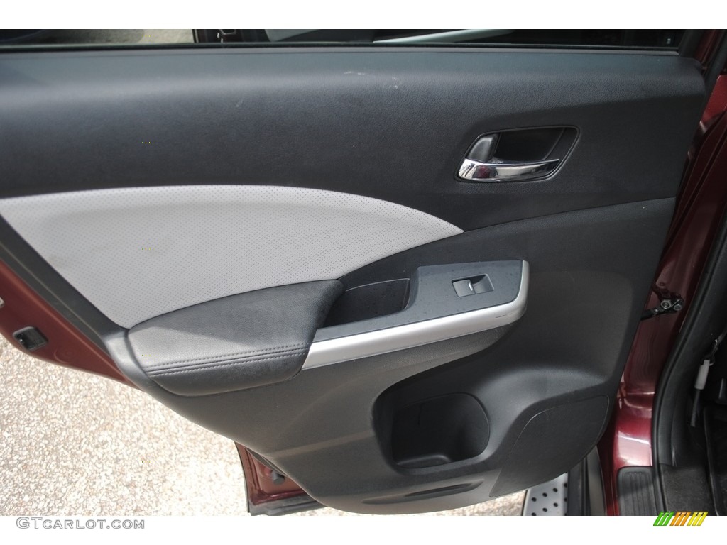 2016 Honda CR-V EX-L Gray Door Panel Photo #146357058