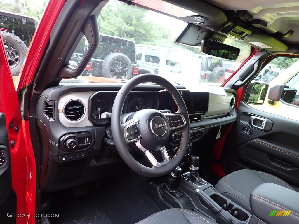 2024 Jeep Wrangler 4-Door Sahara 4xe Hybrid Front Seat Photo #146357069