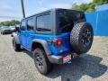 2023 Hydro Blue Pearl Jeep Wrangler Unlimited Rubicon 4XE Hybrid  photo #4
