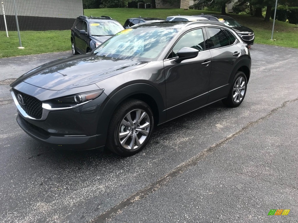 2021 CX-30 Premium AWD - Machine Gray Metallic / Black photo #2