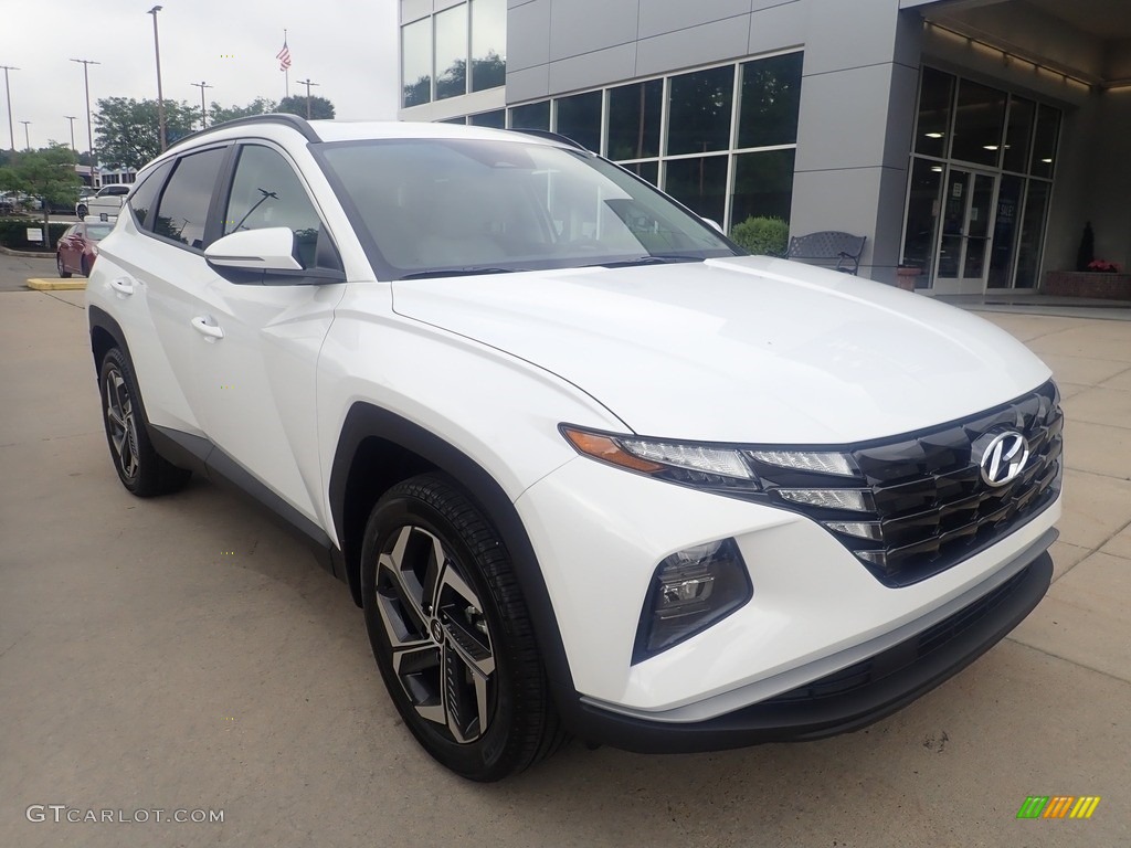 2023 Tucson SEL AWD - Serenity White / Gray photo #9