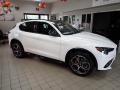Alfa White 2024 Alfa Romeo Stelvio Ti AWD Exterior