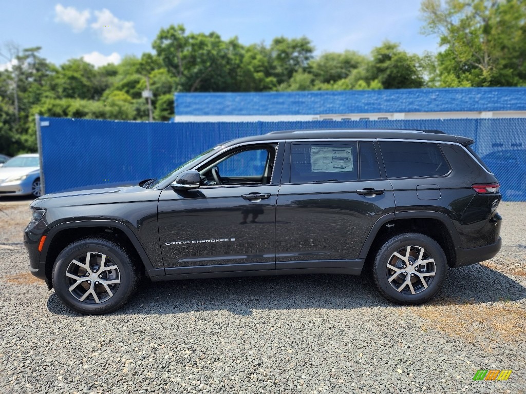 Rocky Mountain Pearl 2023 Jeep Grand Cherokee L Limited 4x4 Exterior Photo #146357540