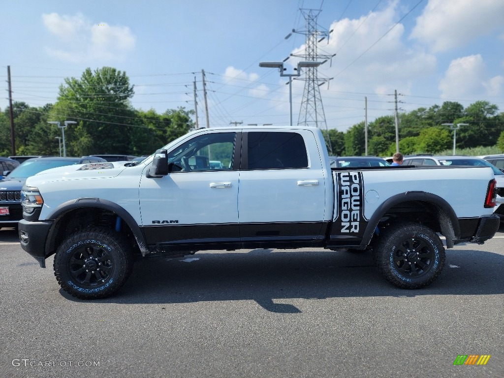 Bright White 2023 Ram 2500 Power Wagon Crew Cab 4x4 Exterior Photo #146357689