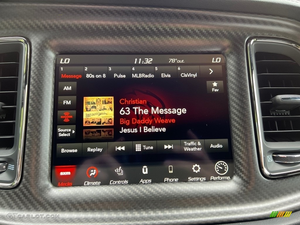 2023 Dodge Challenger SRT Hellcat JailBreak Controls Photo #146357711