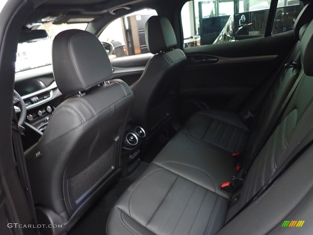 Black Interior 2024 Alfa Romeo Stelvio Ti AWD Photo #146357725
