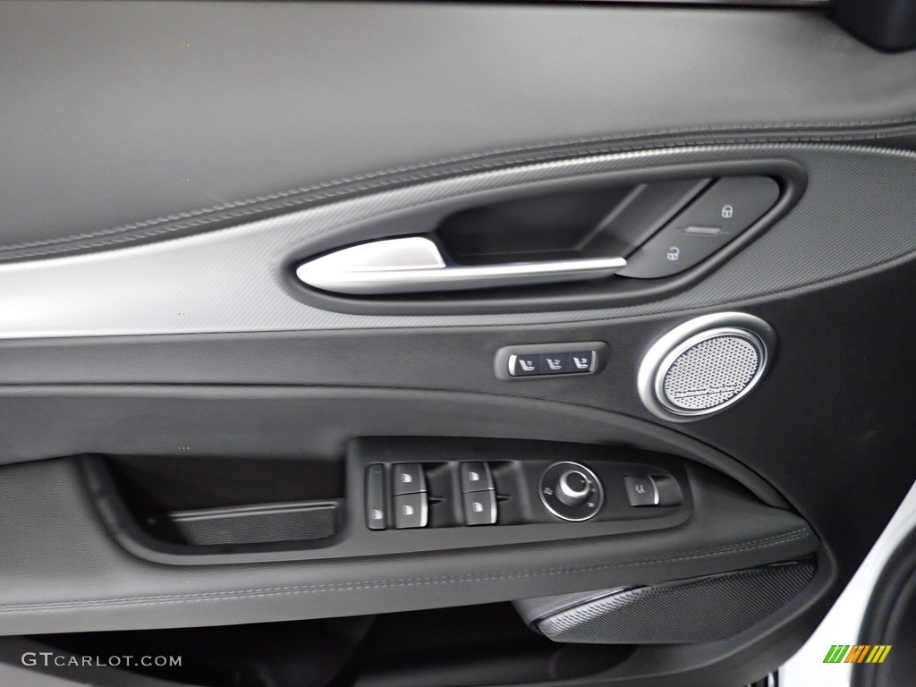 2024 Alfa Romeo Stelvio Ti AWD Black Door Panel Photo #146357813
