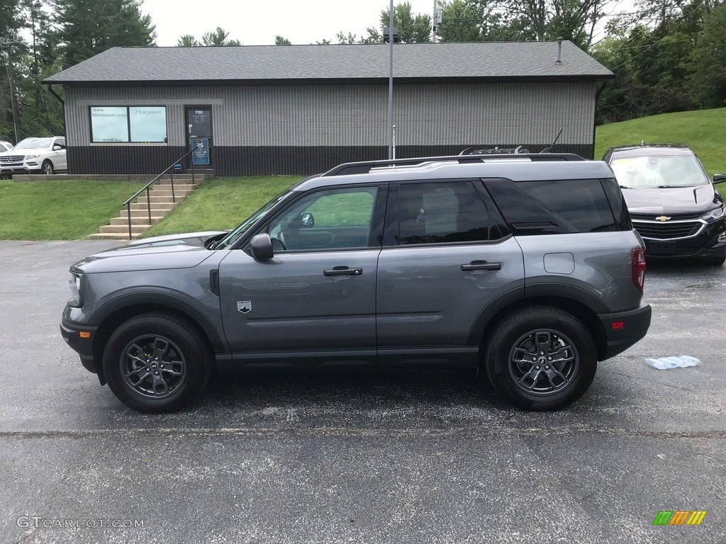 2021 Bronco Sport Big Bend 4x4 - Carbonized Gray Metallic / Ebony photo #1