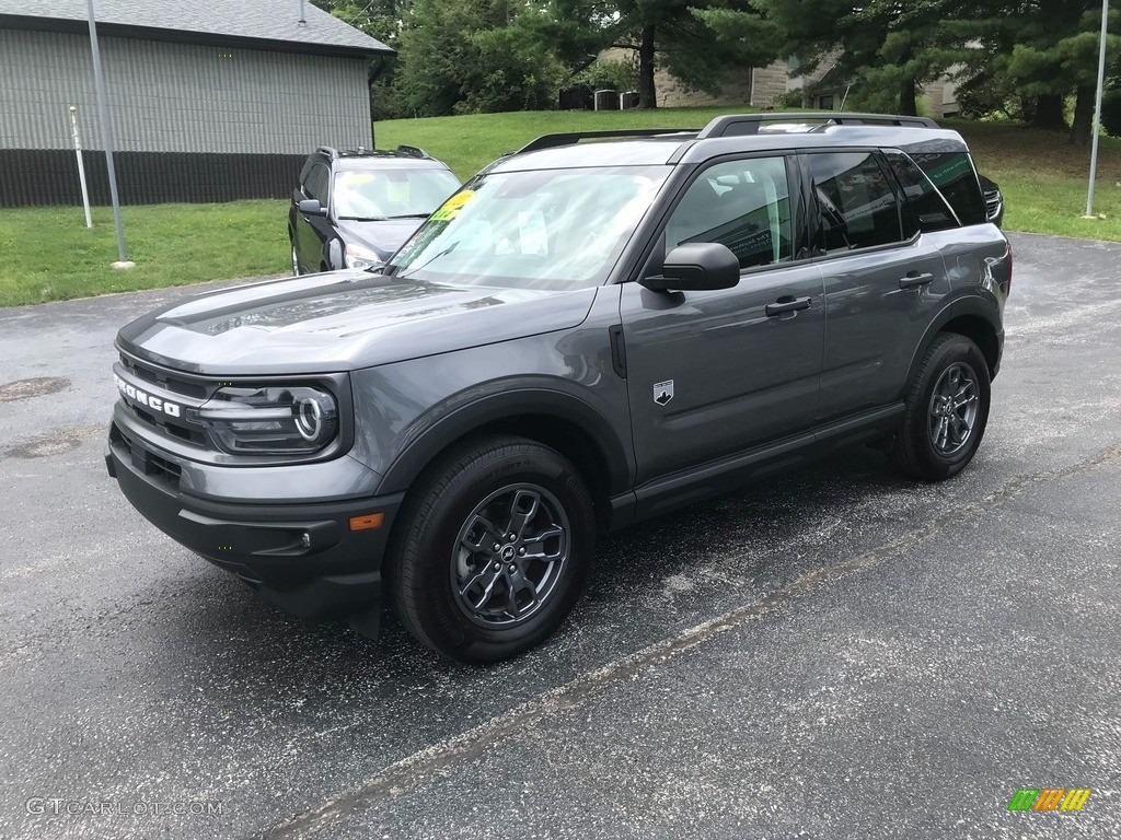2021 Bronco Sport Big Bend 4x4 - Carbonized Gray Metallic / Ebony photo #2