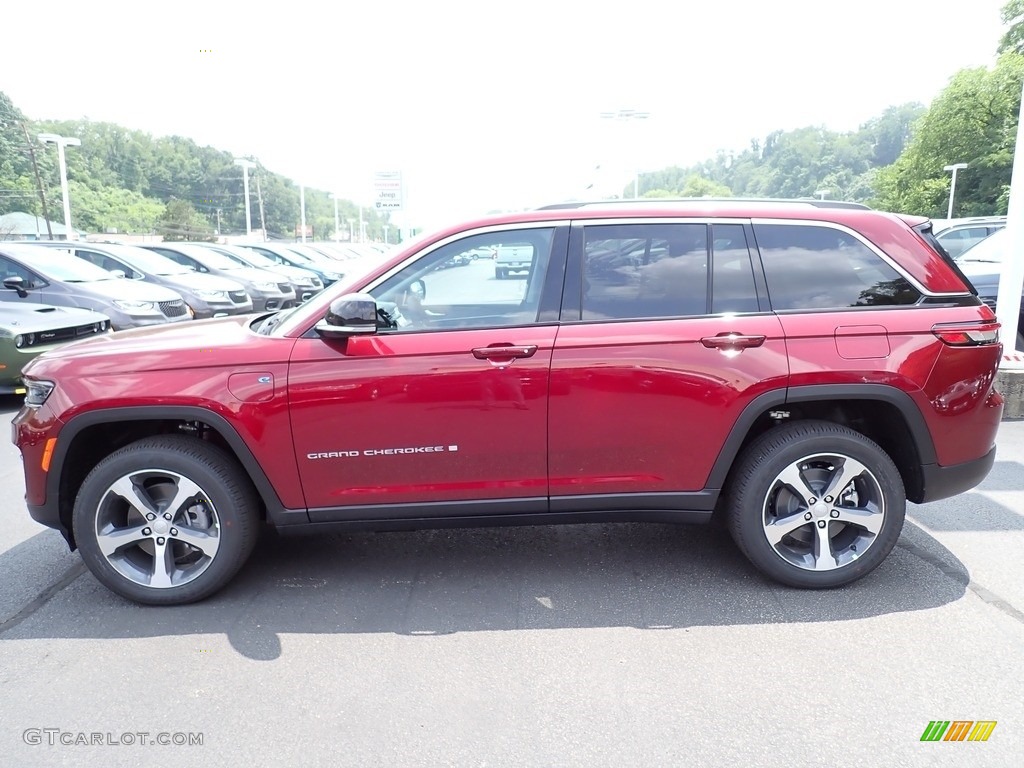 Velvet Red Pearl 2023 Jeep Grand Cherokee 4XE Exterior Photo #146358613
