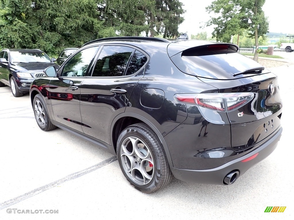 Vulcano Black Metallic 2024 Alfa Romeo Stelvio Sprint AWD Exterior Photo #146358646