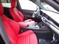 Red/Black Front Seat Photo for 2024 Alfa Romeo Stelvio #146358797