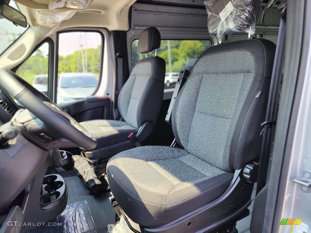 Black Interior 2023 Ram ProMaster 1500 High Roof Cargo Van Photo #146358889