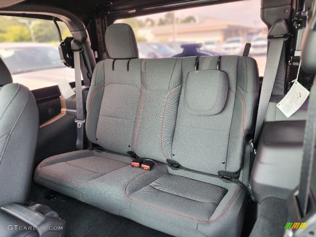 2024 Jeep Wrangler Rubicon 4x4 Rear Seat Photos