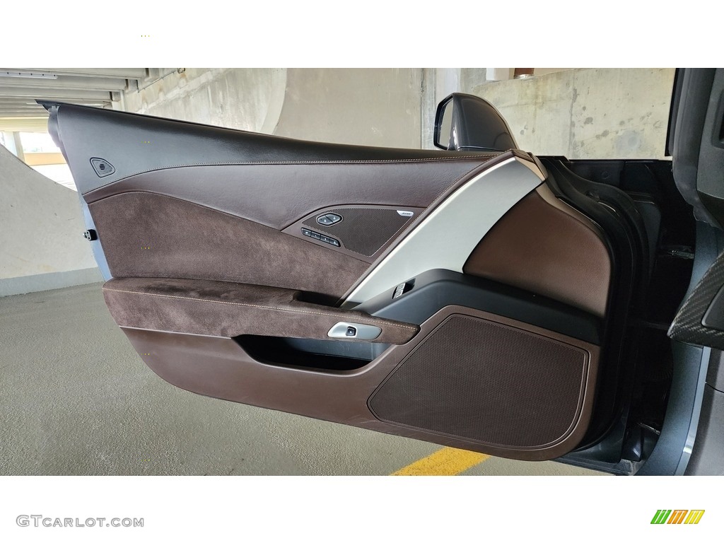 2014 Chevrolet Corvette Stingray Coupe Z51 Brownstone Door Panel Photo #146359835