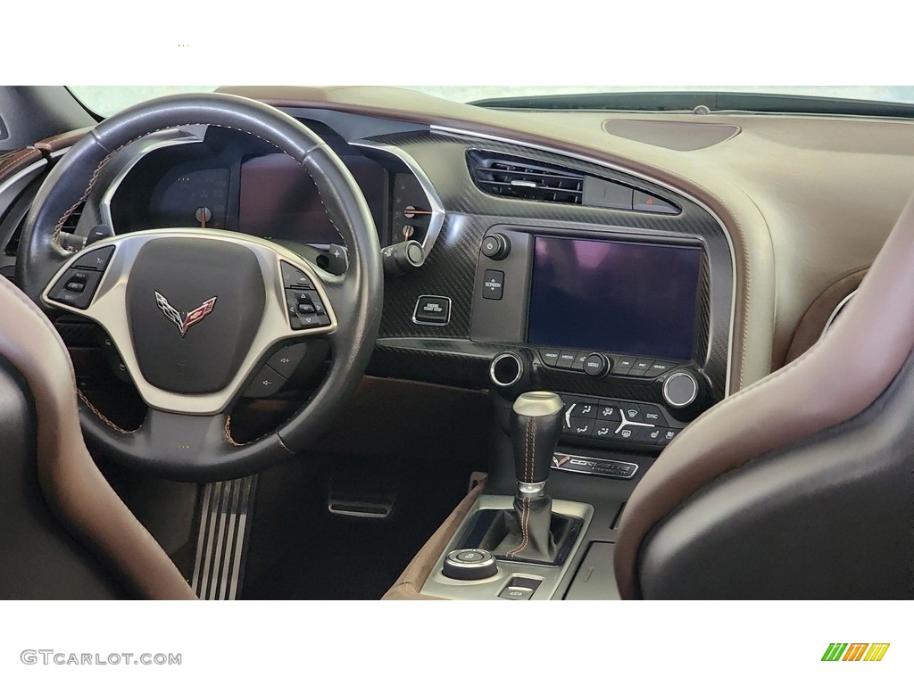 2014 Chevrolet Corvette Stingray Coupe Z51 Brownstone Dashboard Photo #146359877