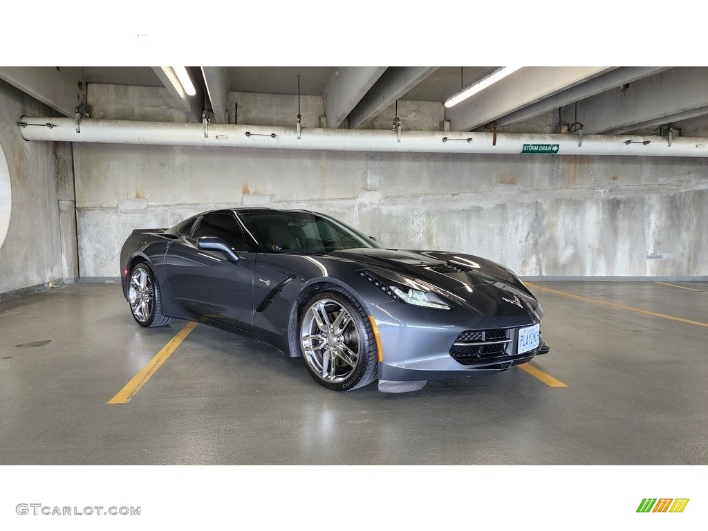 Cyber Gray Metallic 2014 Chevrolet Corvette Stingray Coupe Z51 Exterior Photo #146359939