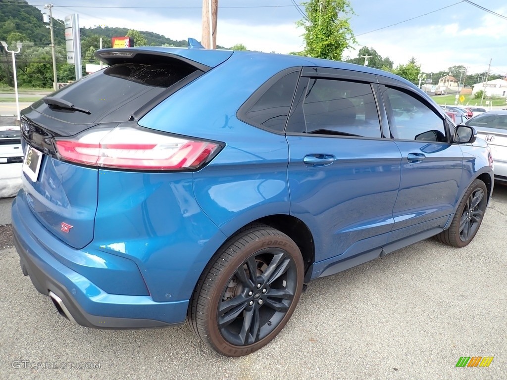 Ford Performance Blue 2019 Ford Edge ST AWD Exterior Photo #146359981