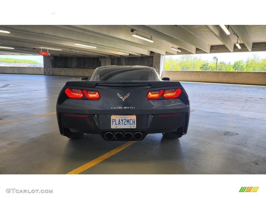 2014 Corvette Stingray Coupe Z51 - Cyber Gray Metallic / Brownstone photo #12