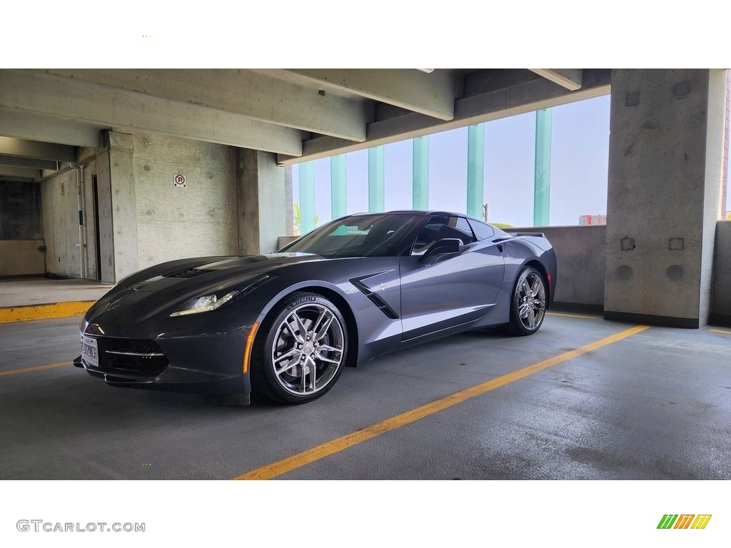 Cyber Gray Metallic 2014 Chevrolet Corvette Stingray Coupe Z51 Exterior Photo #146360027