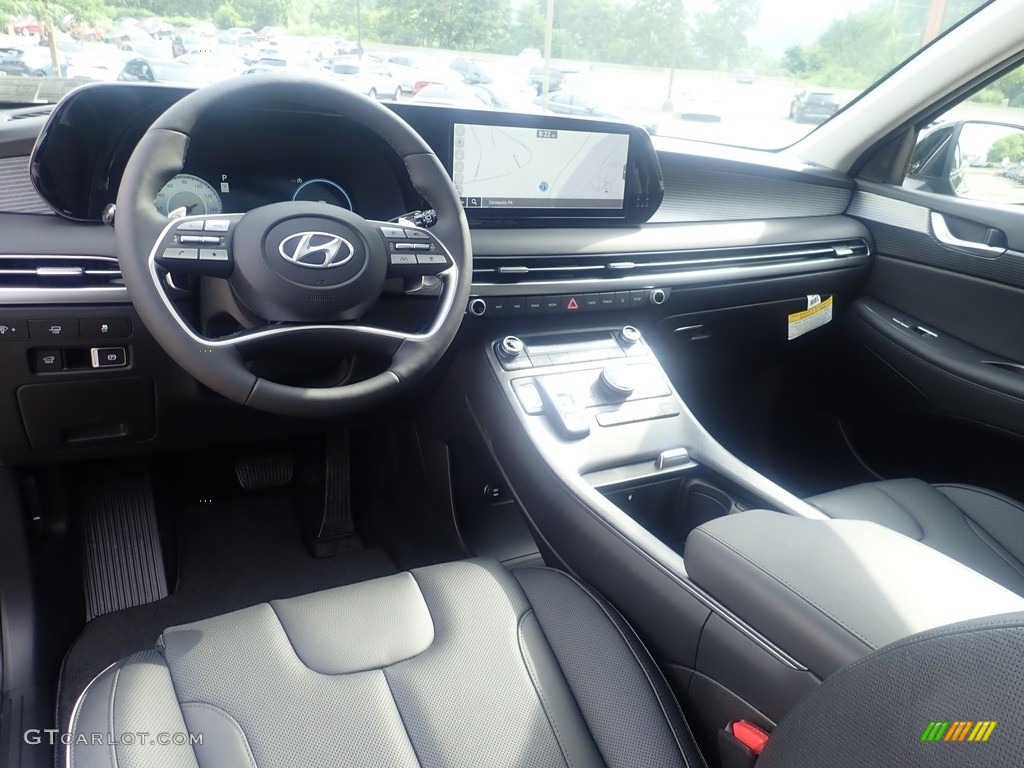 Black Interior 2023 Hyundai Palisade Limited AWD Photo #146360062