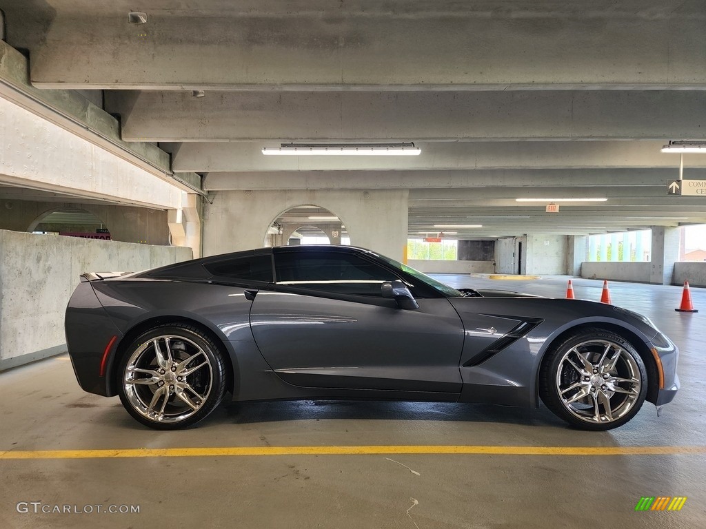 Cyber Gray Metallic 2014 Chevrolet Corvette Stingray Coupe Z51 Exterior Photo #146360186