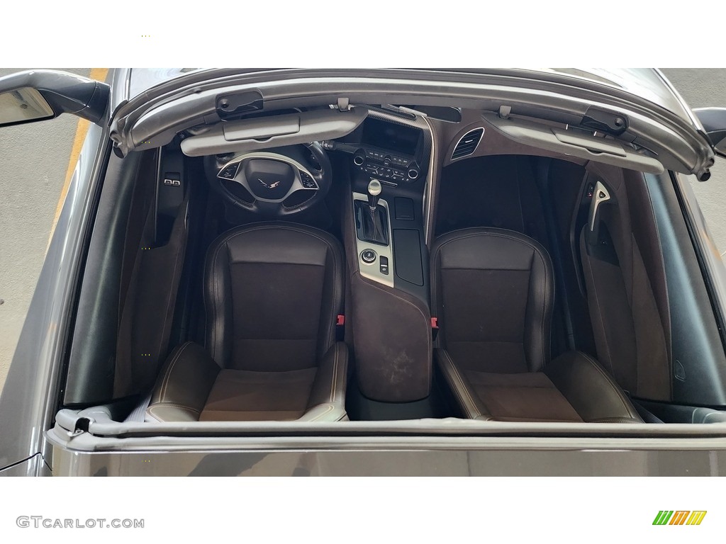 2014 Corvette Stingray Coupe Z51 - Cyber Gray Metallic / Brownstone photo #25