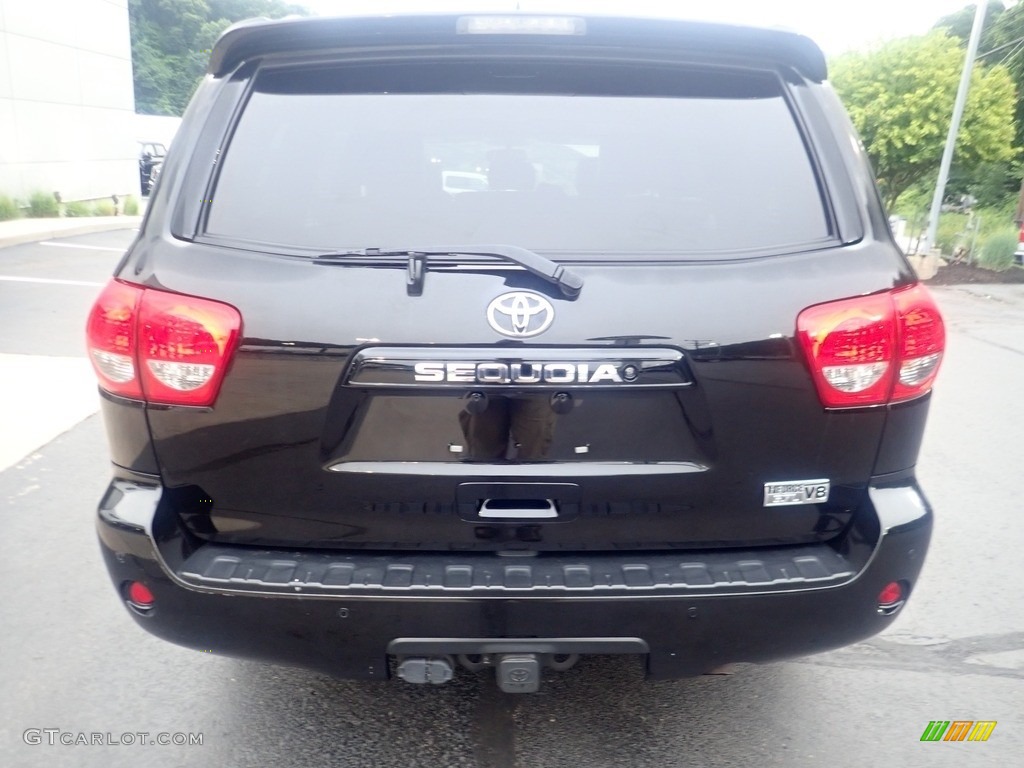 2017 Sequoia SR5 4x4 - Black / Sand Beige photo #3