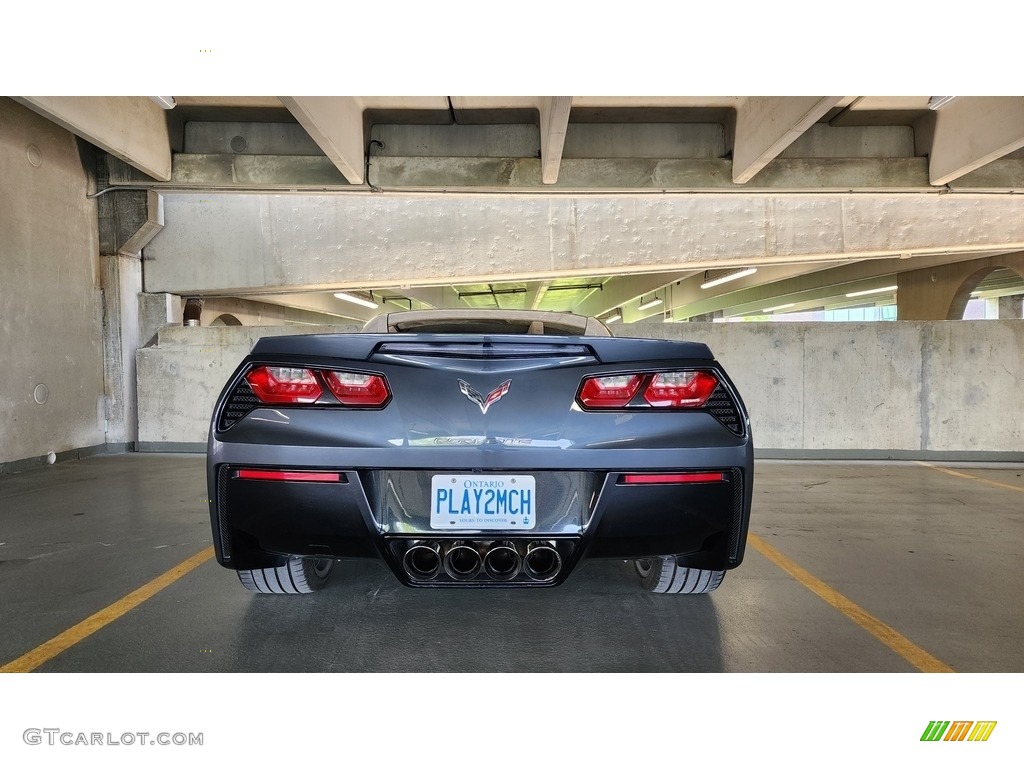 2014 Corvette Stingray Coupe Z51 - Cyber Gray Metallic / Brownstone photo #40