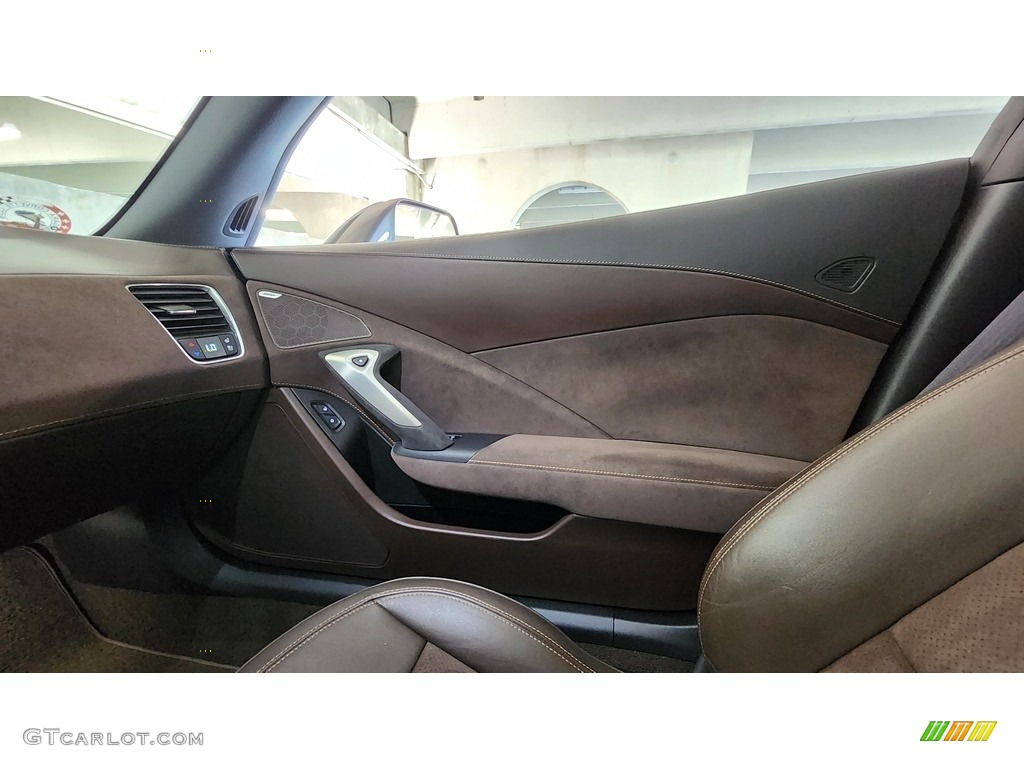 2014 Corvette Stingray Coupe Z51 - Cyber Gray Metallic / Brownstone photo #45