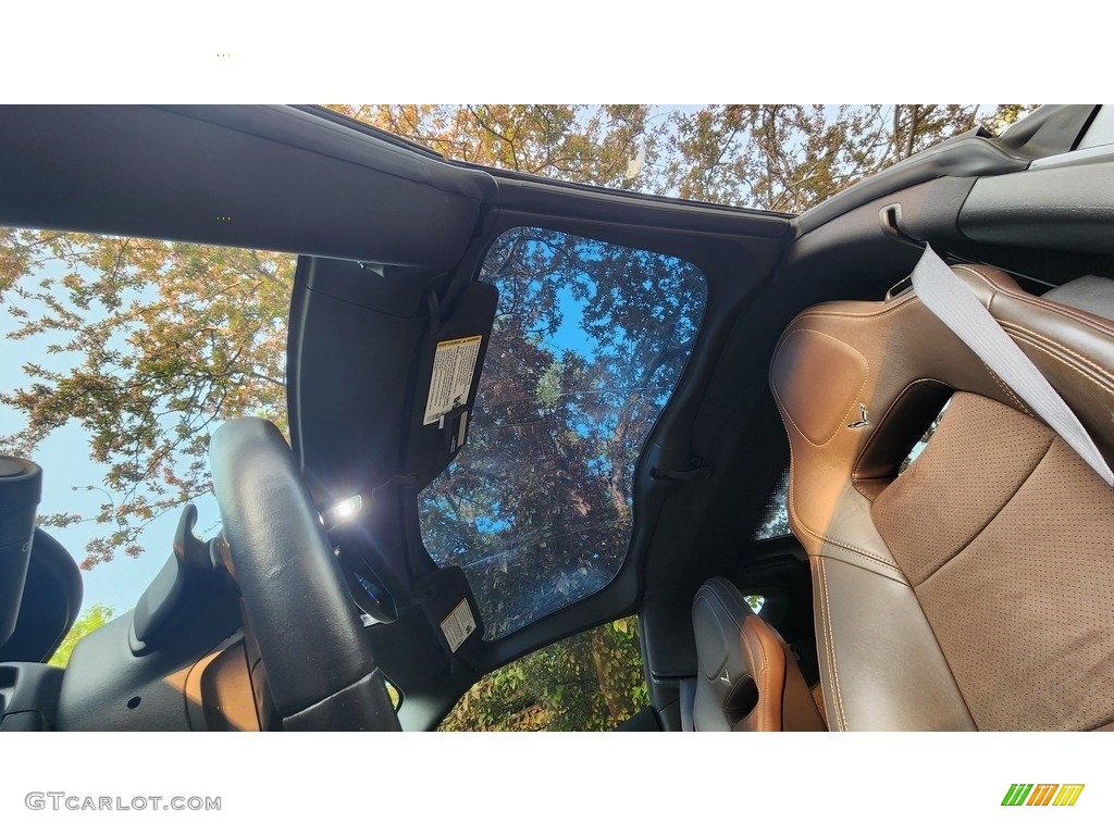 2014 Corvette Stingray Coupe Z51 - Cyber Gray Metallic / Brownstone photo #49