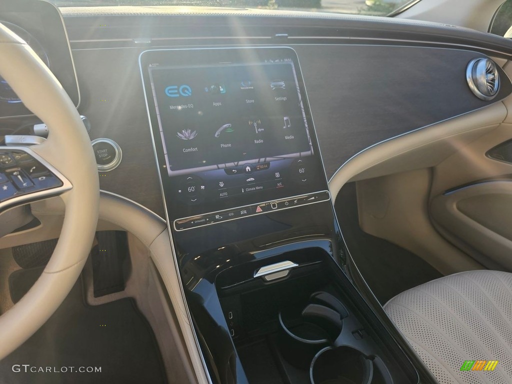 2022 EQS 450+ Sedan - Polar White / Macchiato Beige/Space Gray photo #4
