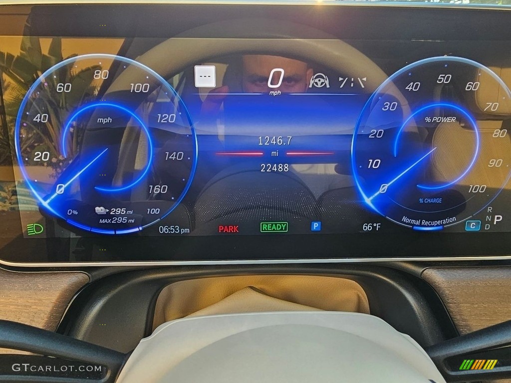 2022 Mercedes-Benz EQS 450+ Sedan Gauges Photos