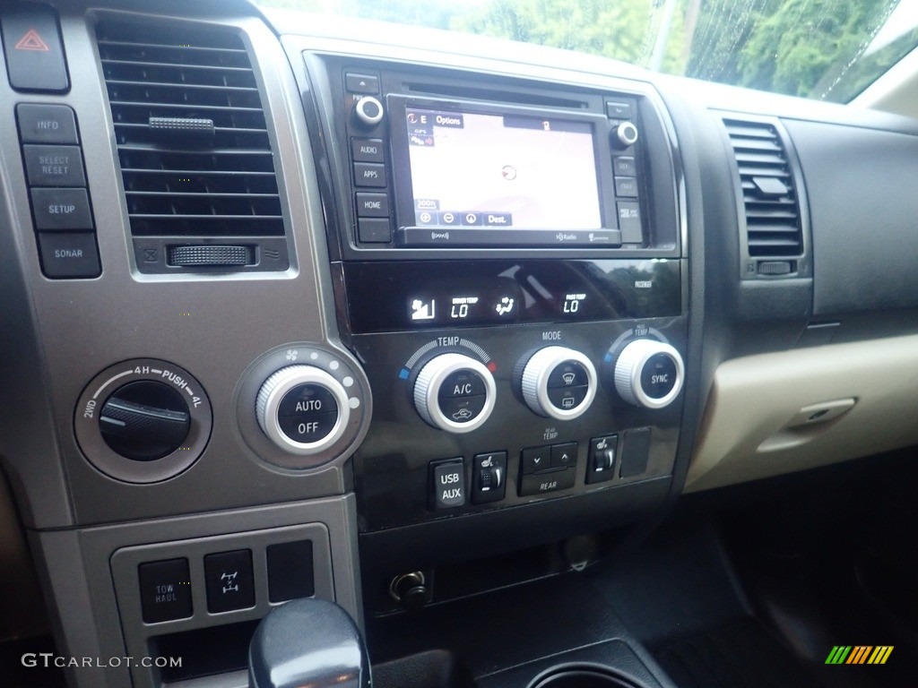 2017 Sequoia SR5 4x4 - Black / Sand Beige photo #26