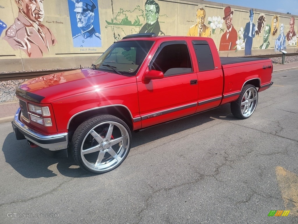 Fire Red GMC Sierra 1500