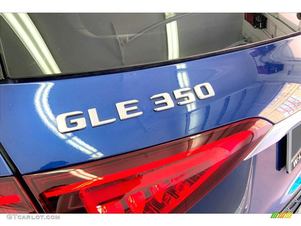 2020 GLE 350 4Matic - Brilliant Blue Metallic / Macchiato Beige/Magma Grey photo #31