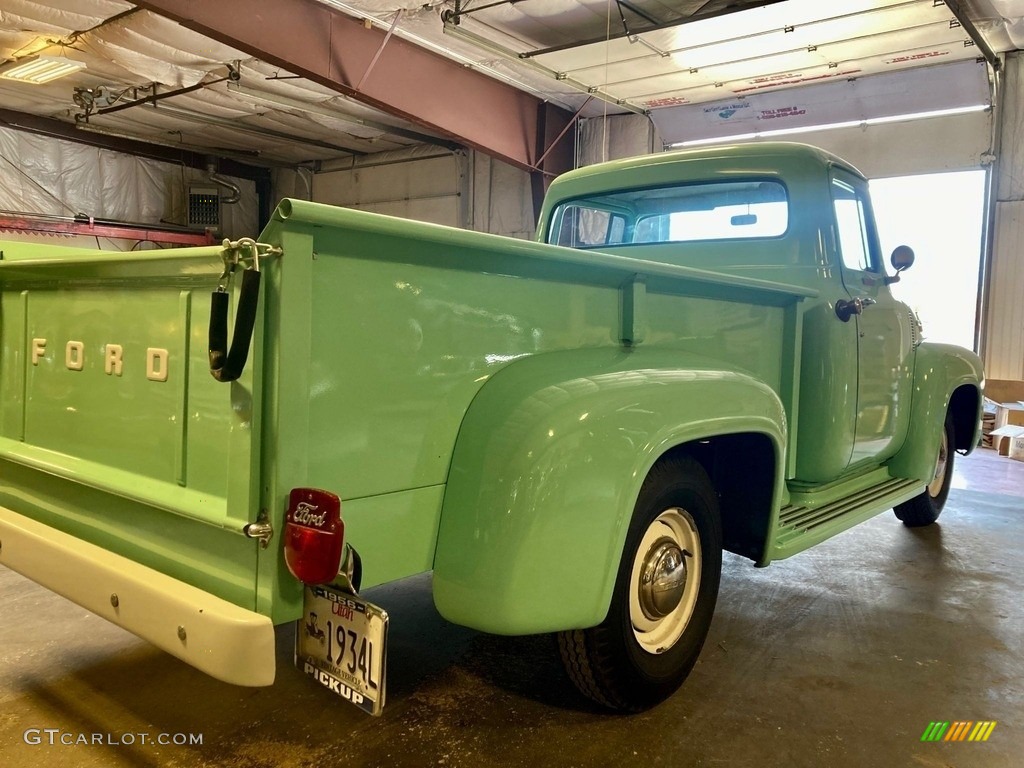 Light Green 1956 Ford F100 Pickup Truck Exterior Photo #146361384