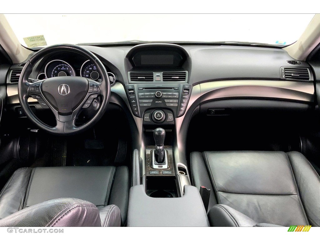 Ebony Interior 2012 Acura TL 3.5 Photo #146361654