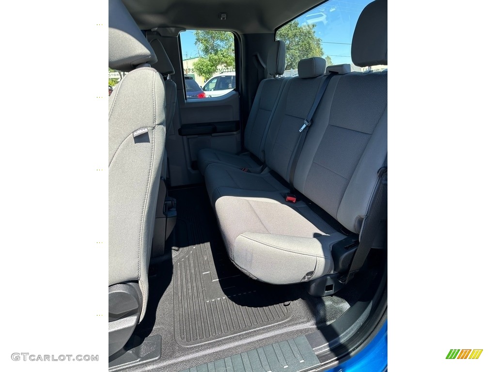 Medium Earth Gray Interior 2021 Ford F250 Super Duty XL SuperCab Photo #146362005