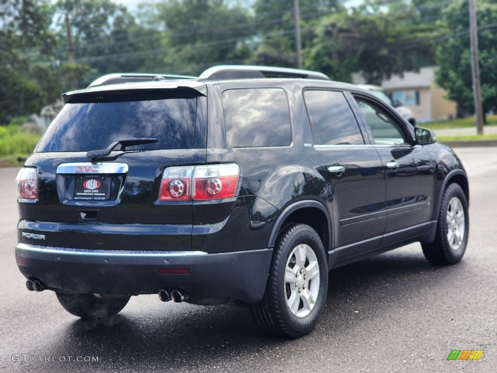 2009 Acadia SLT-2 - Carbon Black Metallic / Light Titanium photo #6
