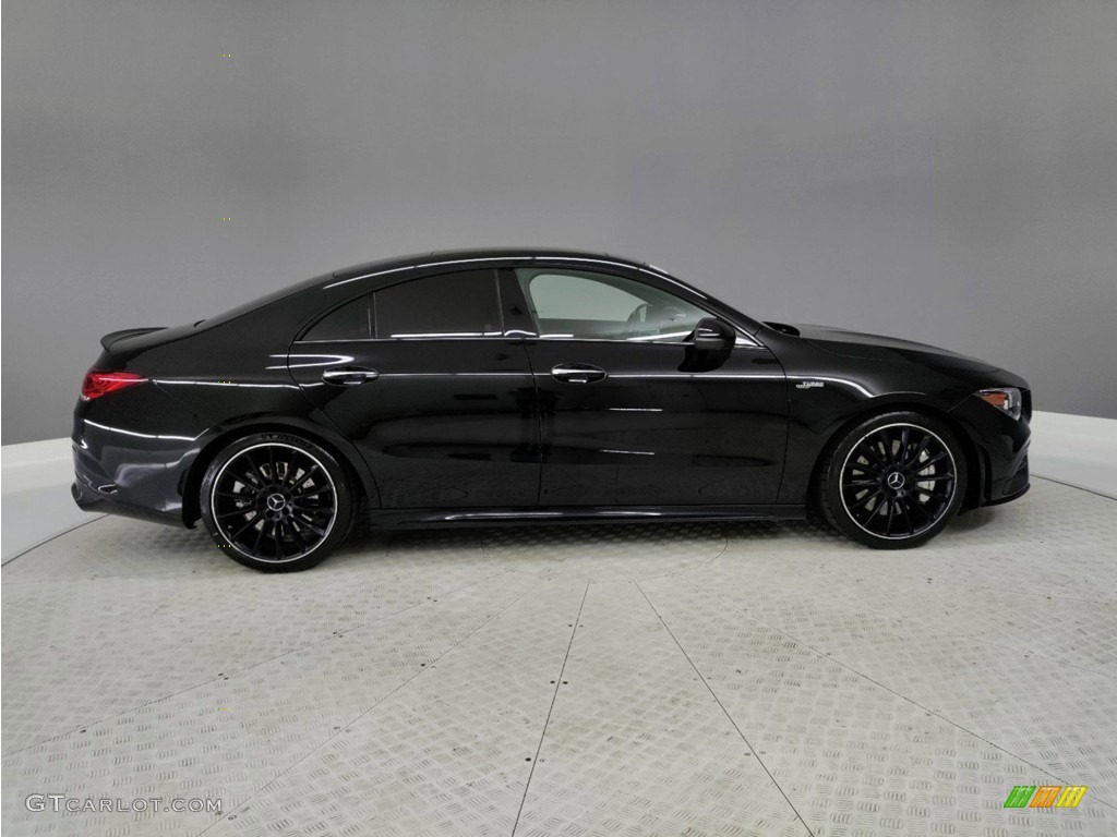 Night Black 2021 Mercedes-Benz CLA AMG 35 Coupe Exterior Photo #146362197