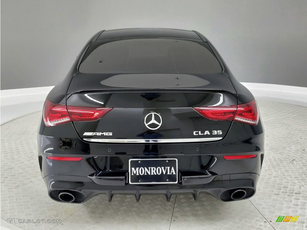 2021 CLA AMG 35 Coupe - Night Black / Classic Red/Black photo #7