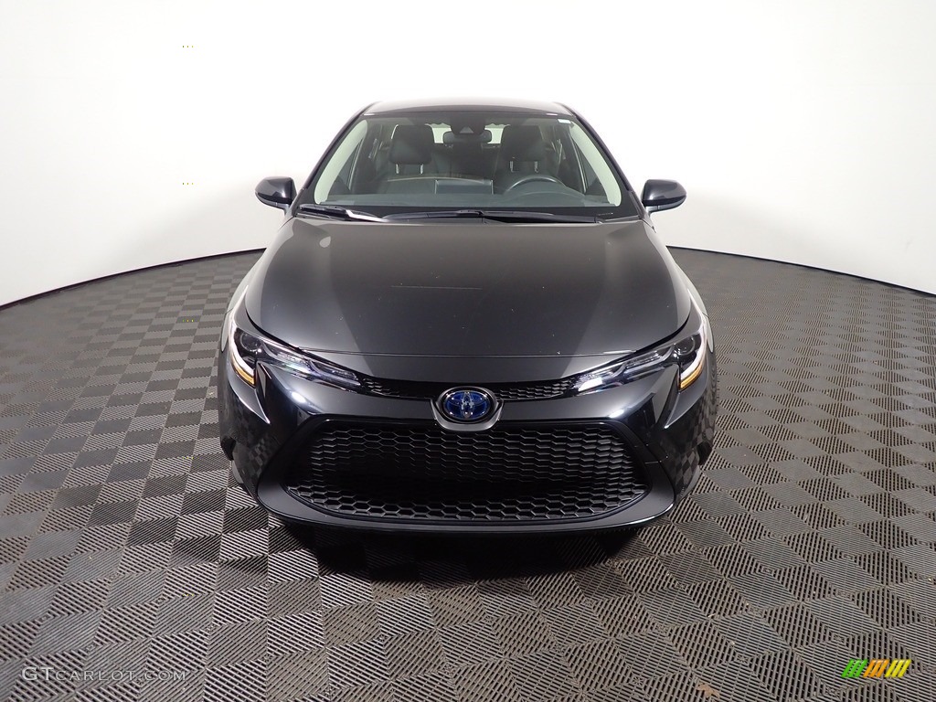 2021 Corolla Hybrid LE - Black Sand Pearl / Black photo #4