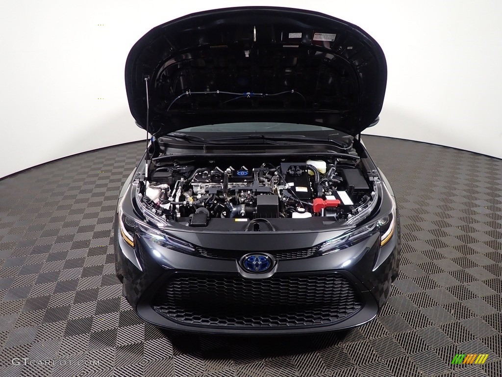 2021 Corolla Hybrid LE - Black Sand Pearl / Black photo #5