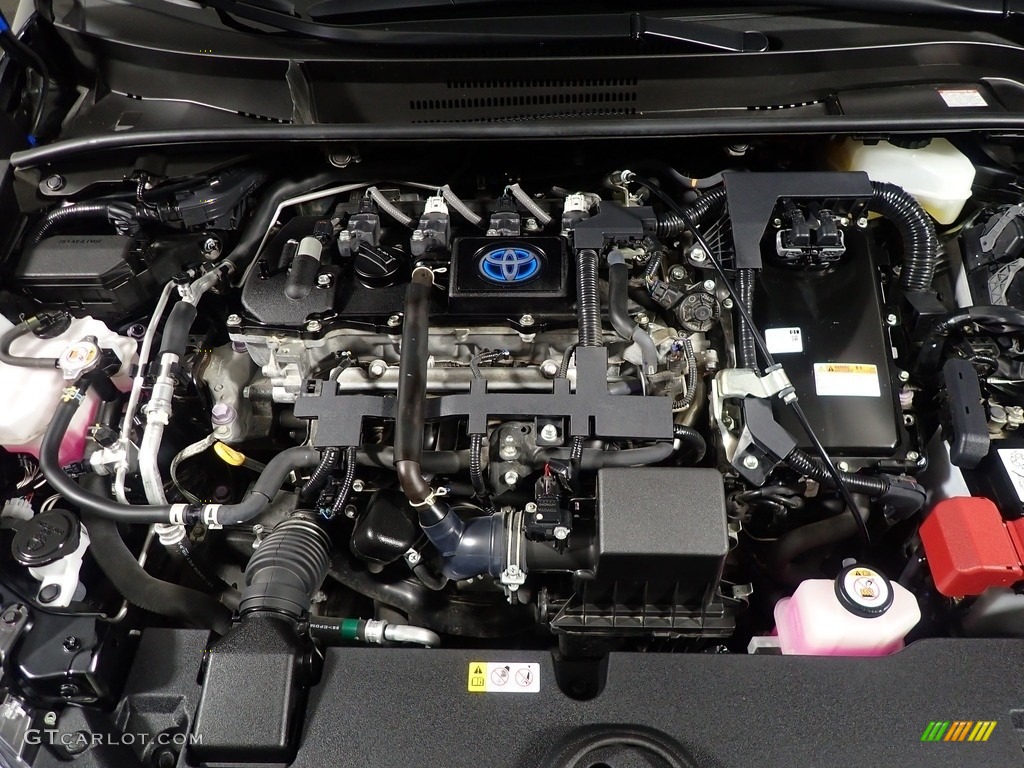 2021 Corolla Hybrid LE - Black Sand Pearl / Black photo #6