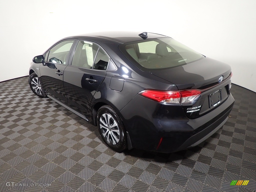 2021 Corolla Hybrid LE - Black Sand Pearl / Black photo #10