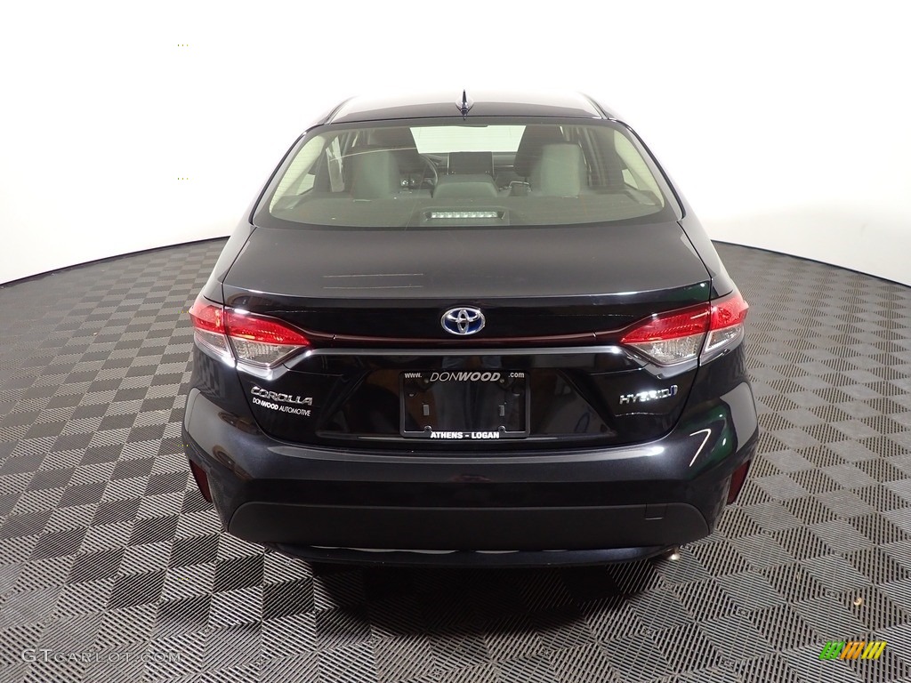 2021 Corolla Hybrid LE - Black Sand Pearl / Black photo #11