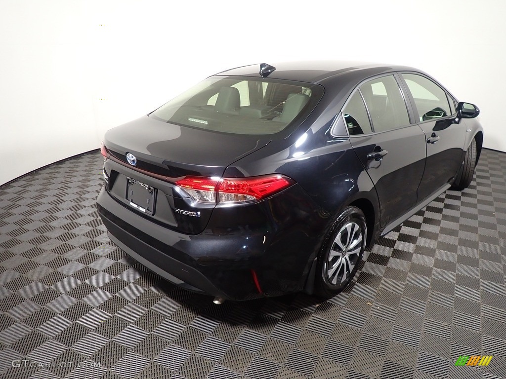 2021 Corolla Hybrid LE - Black Sand Pearl / Black photo #15