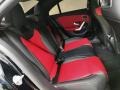 2021 Mercedes-Benz CLA Classic Red/Black Interior Rear Seat Photo