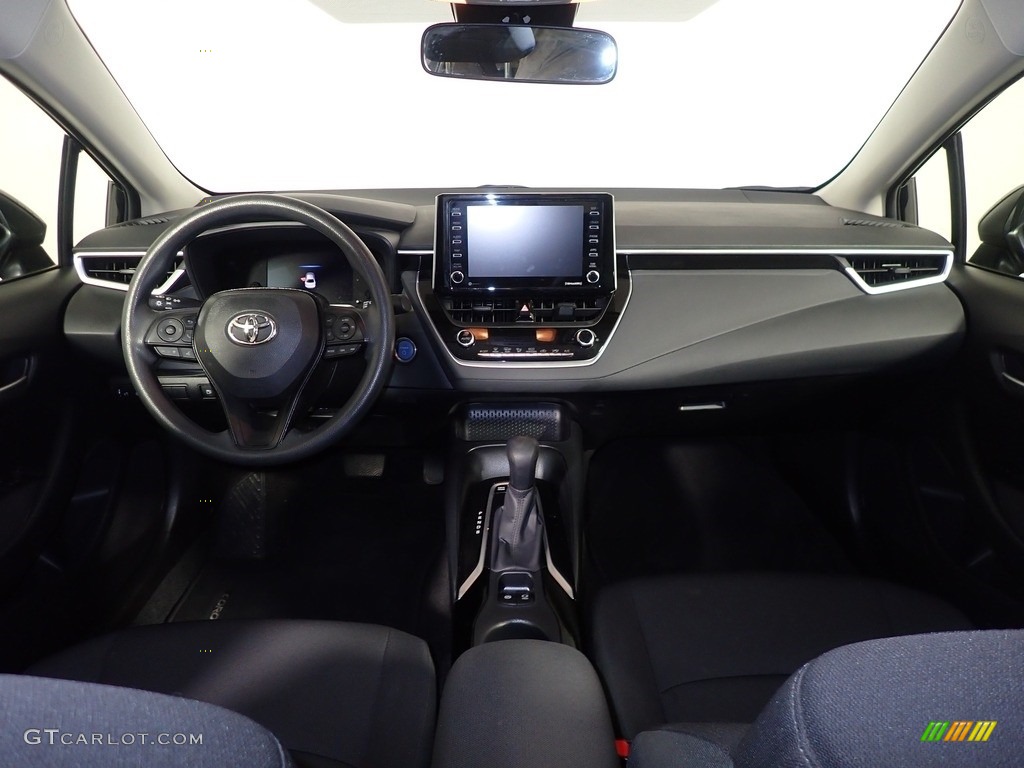 2021 Corolla Hybrid LE - Black Sand Pearl / Black photo #20
